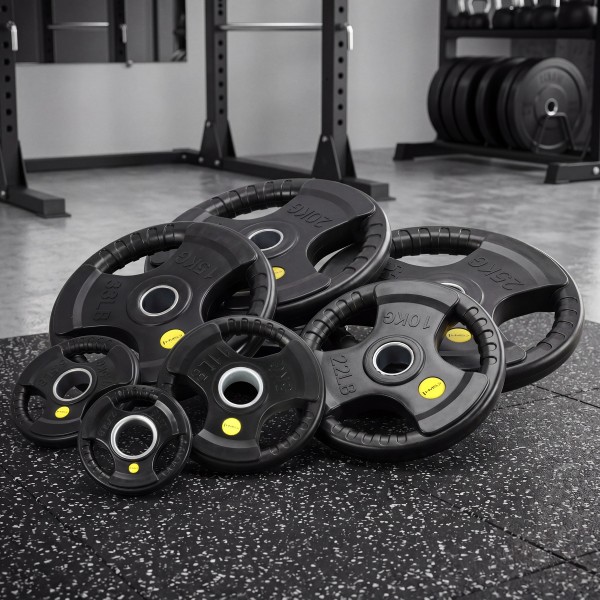 Олімпійський диск HMS TOK01 PRO Tri-Grip, 1,25кг