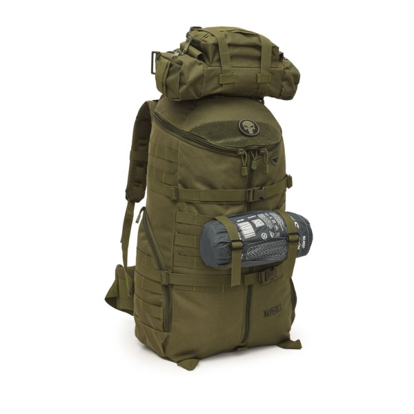 Тактичний рюкзак NILS CAMP NC3903 Maverick 65л зелений