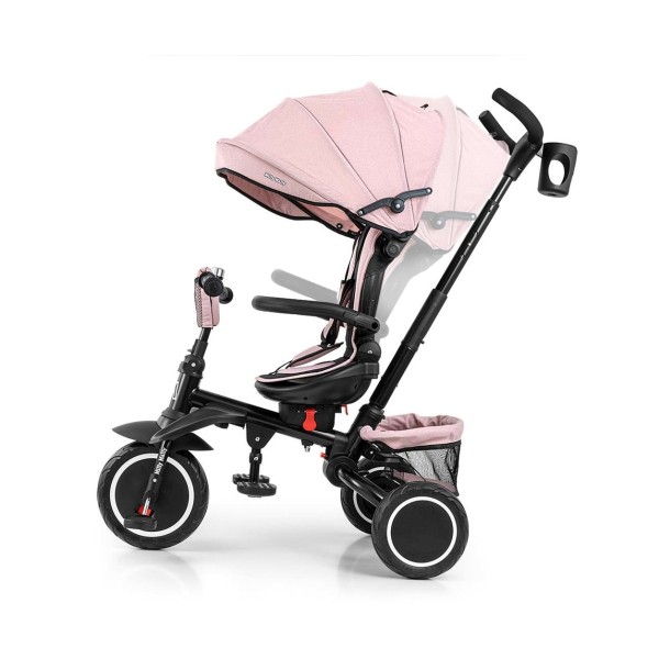 Триколісний велосипед Milly Mally Stanley Rubber New Pink