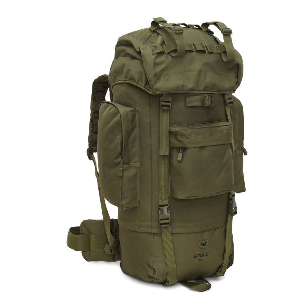 Тактичний рюкзак NILS CAMP NC3901 Eagle 70л зелений