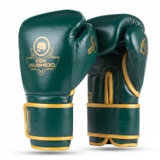 Боксерські рукавички DBX BUSHIDO ProFighter Emerald, Legacy Series, 6-шарові
