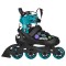 Роликові ковзани NILS EXTREME NA2053A VIBE, бірюзові, розмір L (40–43)
