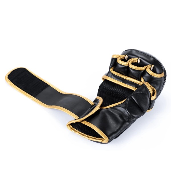 Рукавички MMA для спарингу DBX BUSHIDO Master Gold, розмір L, Valor Series