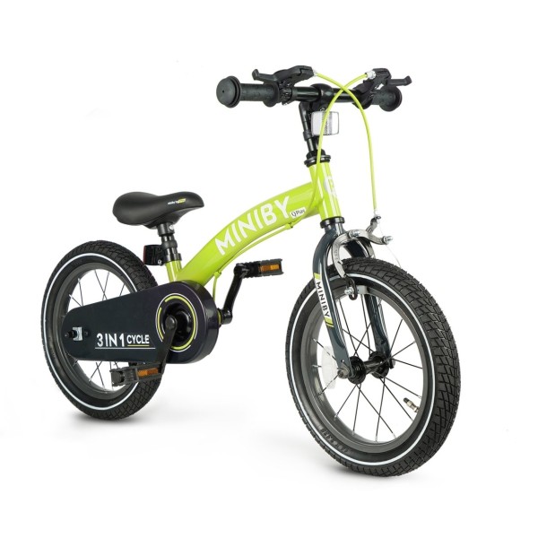 Дитячий біговел 3в1 Qplay Miniby 14 Green