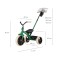 Дитячий триколісний велосипед Qplay Elite Pro Green