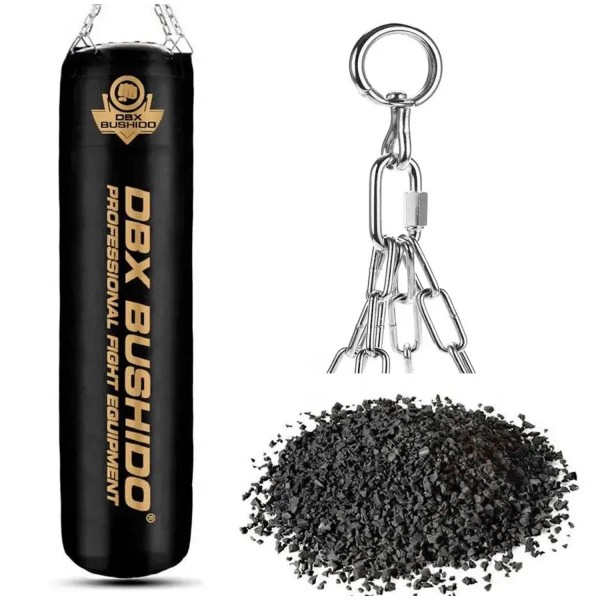 Боксерський мішок DBX Bushido SBRX Gold 140×40см, 60кг