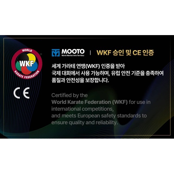 Рукавички для карате MOOTO Mitts 2 RED WKF