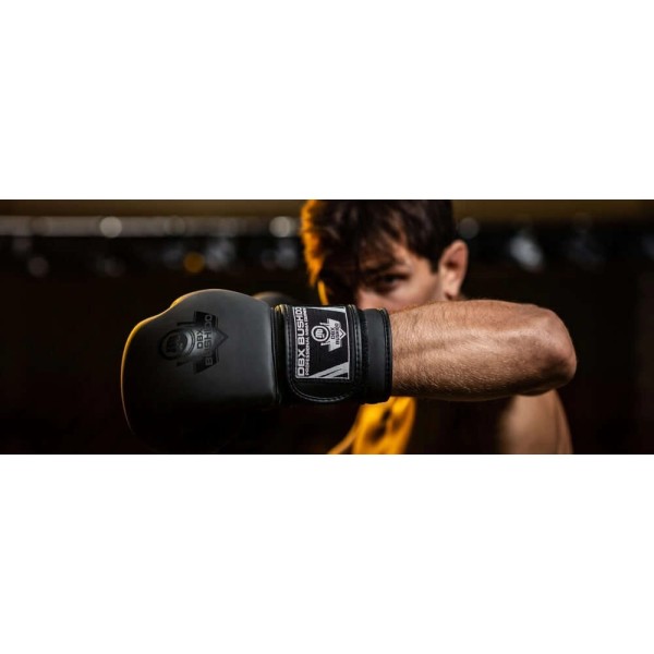 Боксерські рукавички DBX Bushido Black Master 6oz