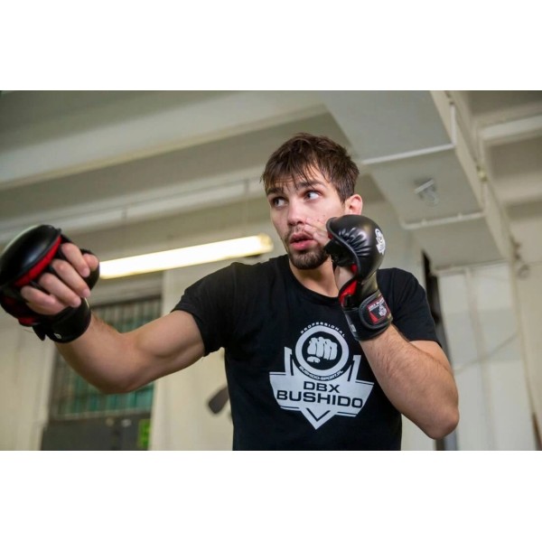 Рукавички для спарингів MMA DBX BUSHIDO Phantom RED 2.0 L/XL, Valor Series