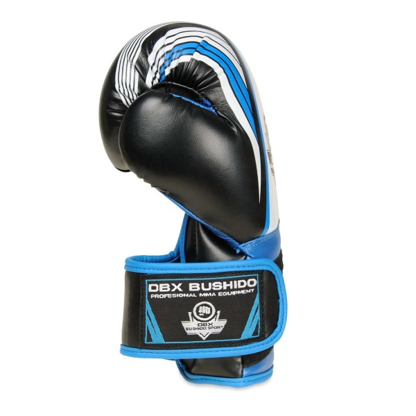 Дитячі боксерські рукавички DBX BUSHIDO Junior Blue 6oz