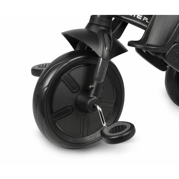 Триколісний велосипед Qplay Elite Platinum, чорний
