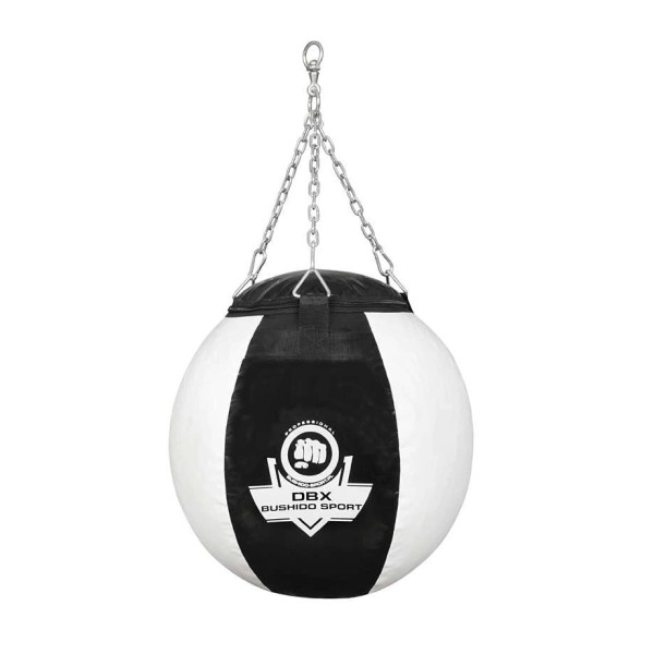 Боксерська груша DBX BUSHIDO SK30 30кг, чорно-біла