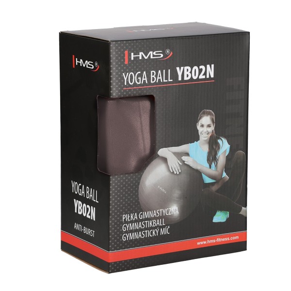 Фітбол HMS YB02 NEW 65см коричневий
