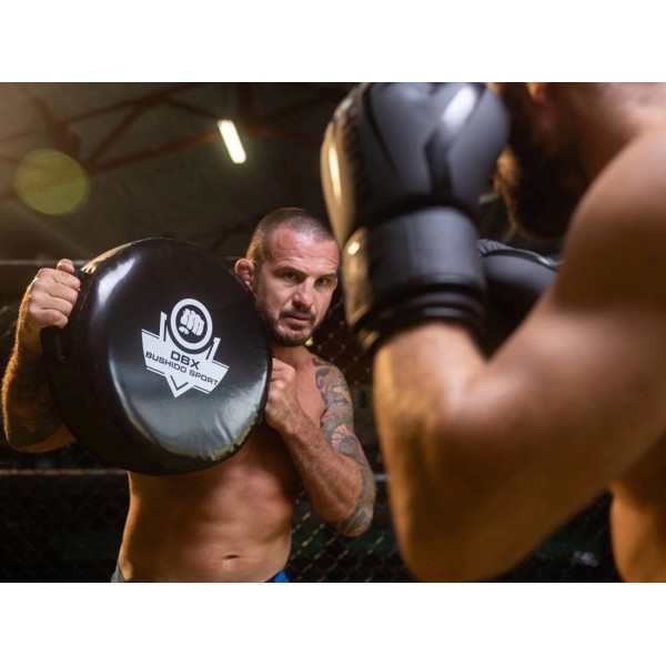 Круглий тренувальний щит DBX BUSHIDO TO-Black 40см, чорний