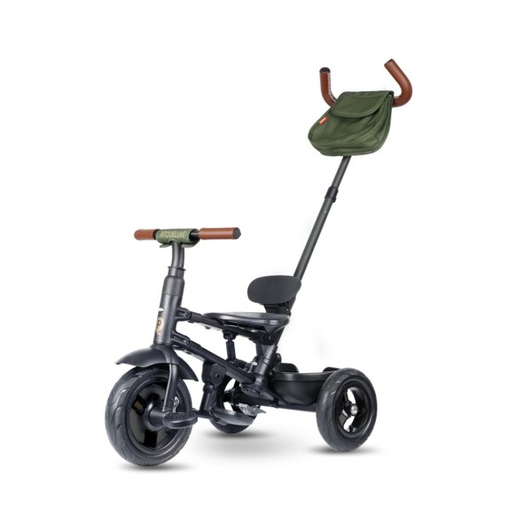 Триколісний велосипед Qplay Rito Deluxe Rubber Olive