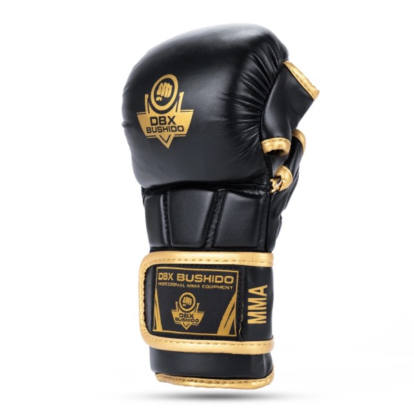 Рукавички MMA для спарингів DBX Bushido Master Gold Valor Series, M
