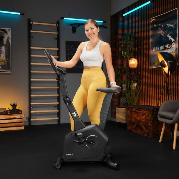 Велотренажер Trex Sport TX-380MB Rigon магнітний чорний