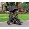 Складаний триколісний велосипед Qplay Nova Deluxe Black