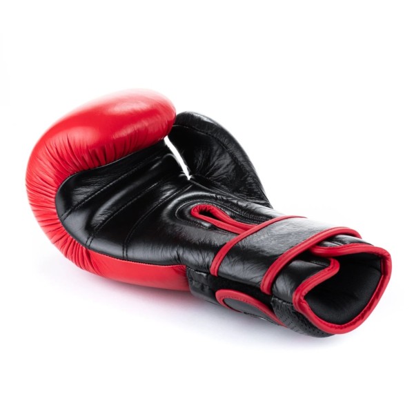 Боксерські рукавички DBX BUSHIDO Warrior RED з натуральної шкіри