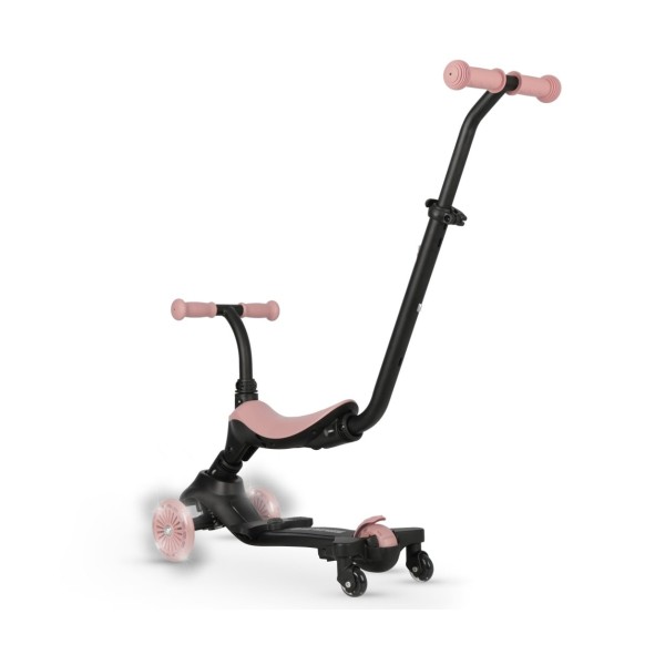 Самокат 3в1 Qplay Sema Evo Coral Pink