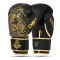 Боксерські рукавички DBX BUSHIDO Gold Dragon Valor Series 16oz чорні із золотим візерунком дракона