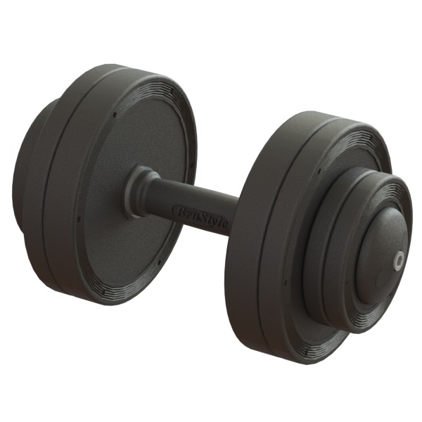 Гантель професійна 20 кг BruStyle TC126-20PL
