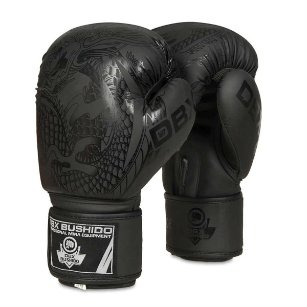 Рукавички для боксу DBX BUSHIDO Black Dragon Valor Series 8oz чорні