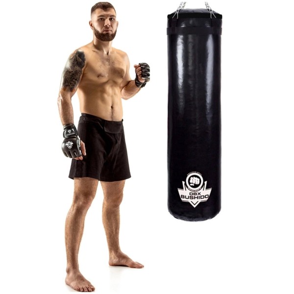 Боксерський мішок DBX Bushido 140 Black, 140×40см, 40кг