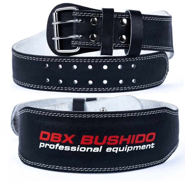 Пояс для важкої атлетики DBX BUSHIDO зі шкіри, XL