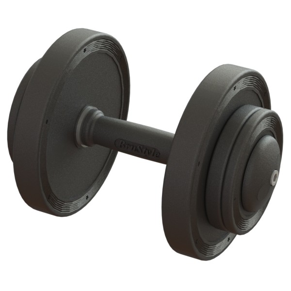 Гантель професійна 14 кг BruStyle TC126-14PL