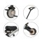 Триколісний велосипед Qplay Stager 3w1 Silver