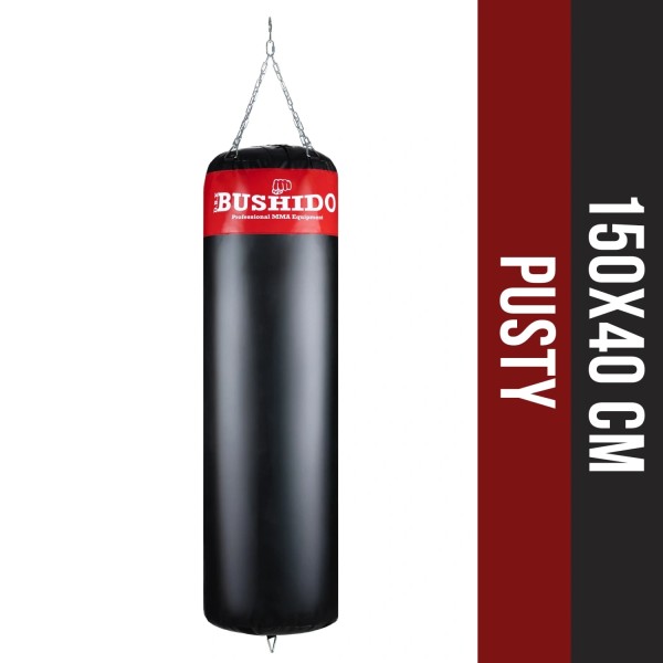 Боксерський мішок пустий DBX Bushido 150 Red, 150×40см, 70кг
