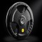 Олімпійський диск HMS TOK25 PRO Tri-Grip, гумований, 25кг