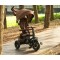 Триколісний велосипед Qplay Rito Deluxe Rubber Brown