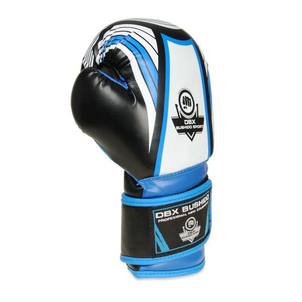 Дитячі боксерські рукавички DBX BUSHIDO Junior Blue 6oz
