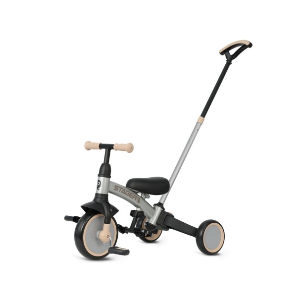 Триколісний велосипед Qplay Stager 3w1 Silver