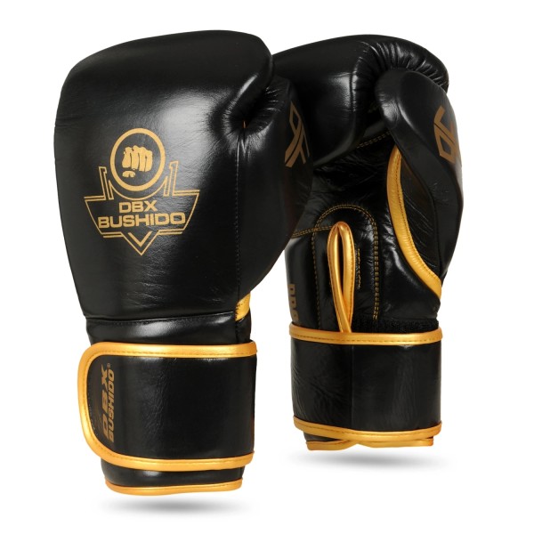 Боксерські рукавички DBX BUSHIDO ProFighter Gold Legacy Series, 6-шарові