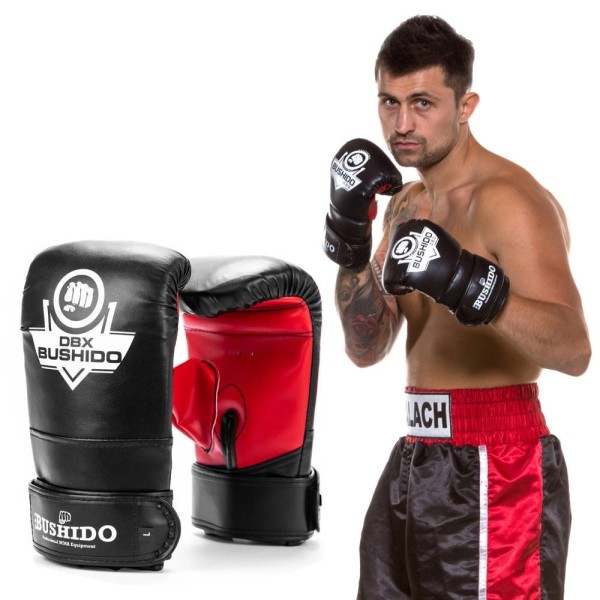 Рукавички для снарядів DBX BUSHIDO Mitts Red, універсальний розмір