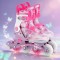 Роликові ковзани 2в1 NILS FUN NJ1025 FLIPZY рожеві, S (31–34)