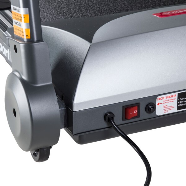 Реабілітаційна бігова доріжка inSPORTline Neblin, темно-сіра