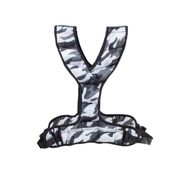 Обтяжувальний жилет inSPORTline Fitup 3 кг, сірий камуфляж