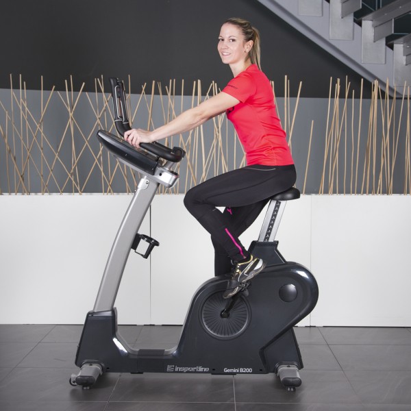 Професійний велотренажер електромагнітний inSPORTline Gemini B200