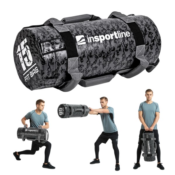 Силовий мішок inSPORTline Fitbag Camu, 15кг