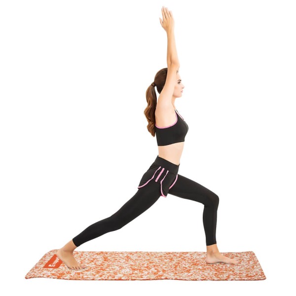 Килимок для фітнесу inSPORTline Camu 173×61×0,8см, сірий камуфляж