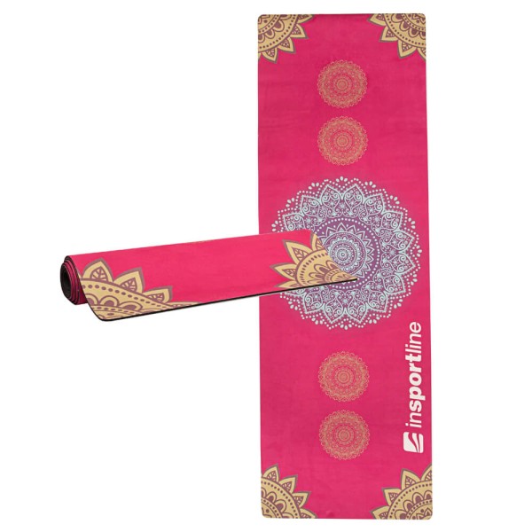 Mata do jogi Sunshine inSPORTline – zamszowa 183 × 61 cm