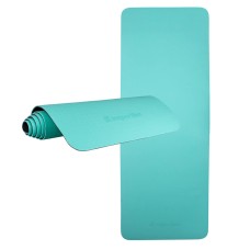 Килимок для фітнесу inSPORTline Doble 173×61см 6мм, бірюзовий