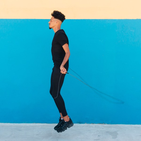 Скакалка inSPORTline JumpSpeed, синя