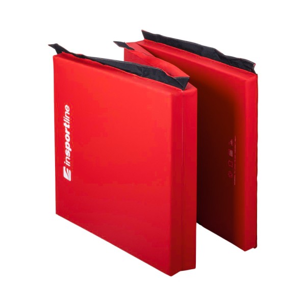 Складаний гімнастичний матрац inSPORTline Trifold 180×60×5см, червоний