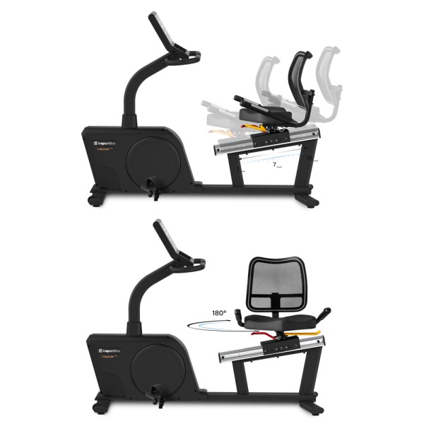 Професійний горизонтальний велотренажер inSPORTline Velocer RMB