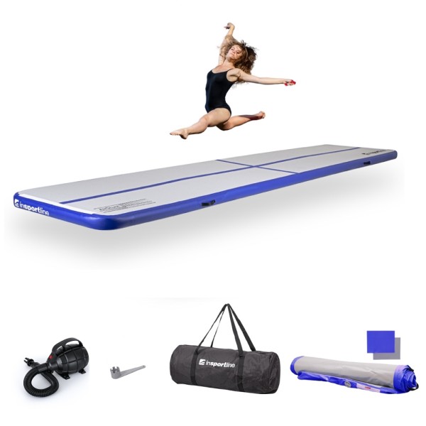 Ścieżka akrobatyczna Airtrack inSPORTline Airstunt 500x100x10 cm